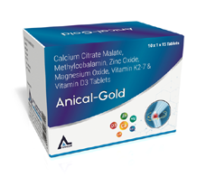 PCD Pharma franchise in gujarat ANIKEM LAB	ANICAL-GOLD Tablet Outer - 3D.png	
